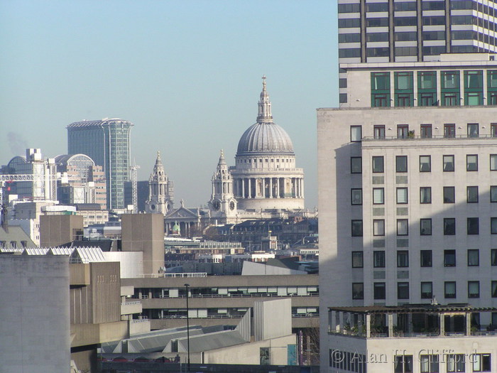 St. Paul&rsquo;s from the London Eye