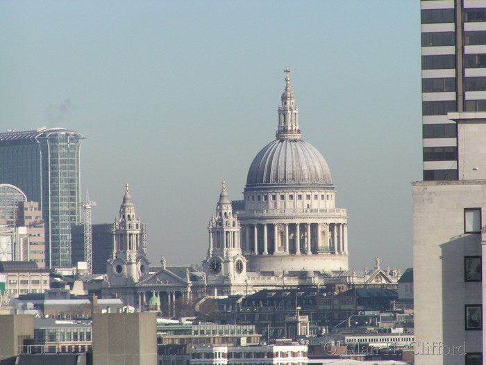 St. Paul&rsquo;s from the London Eye