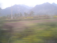View from the train to Xi&rsquo;an