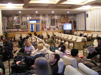 Soft sleeper lounge at Xi&rsquo;an station