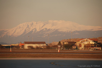 View from the departure lounge at Brescia