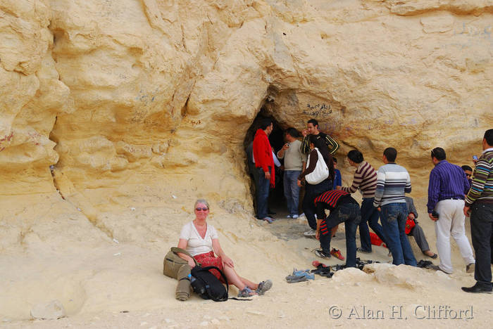 Margaret at St. Anthony&rsquo;s Cave
