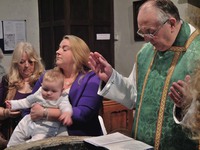 Oscar Lacey&rsquo;s Christening