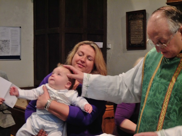 Oscar Lacey&rsquo;s Christening