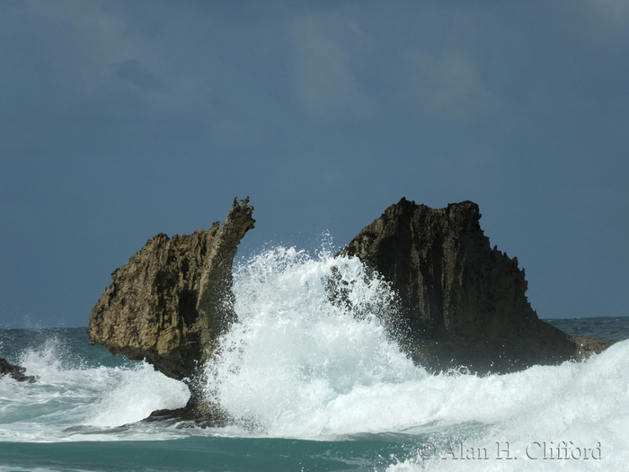Sea stacks near Joe&rsquo;s River